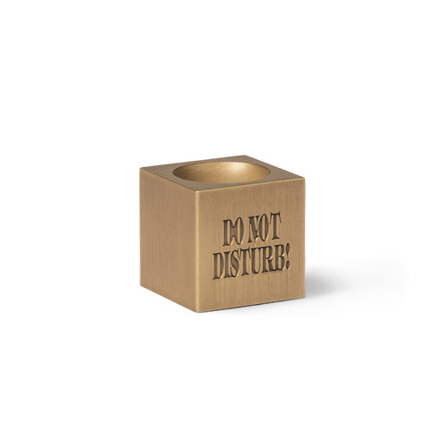 Carhartt WIP Do Not Disturb Incense Holder Zinc Alloy Gold I034122 Degli Uberti